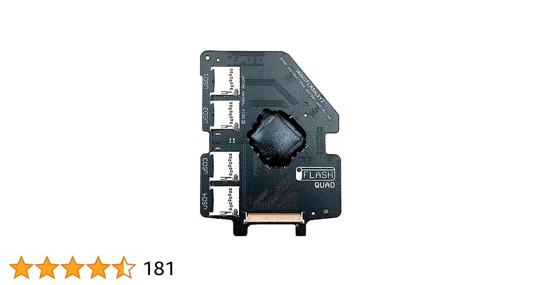 iPod 5th 第5世代 MA002J A1136 iFlash QUAD Amazon.com: iFlash Quad MicroSD Adapter iPod 5G 6G 7G Video